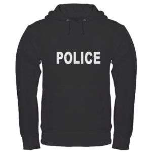 Police Hooded Sweatshirts Custom Sizes And Colors  