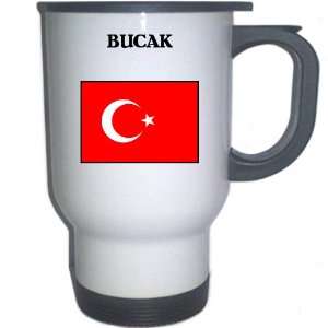  Turkey   BUCAK White Stainless Steel Mug Everything 