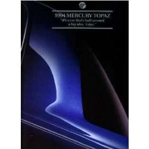    1994 MERCURY TOPAZ Sales Brochure Literature Book Automotive