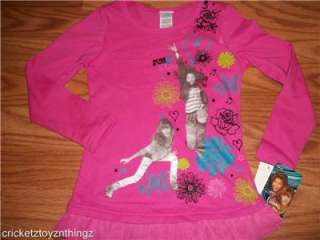  JONES Disney SHAKE IT UP New Girls Baby Doll T Shirt SOLD OUT  