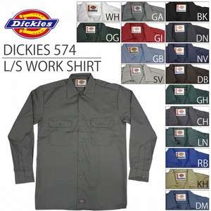 Dickies 574 Mens Long Sleeve Work Shirt  