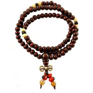   Dorje Yoga Meditation Prayer Beads with a Free Buddha Eye Magnet