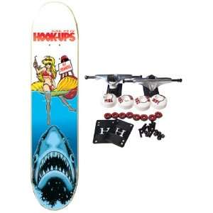  HOOK UPS Skateboards NO SWIMMING 8 Complete Skateboard 