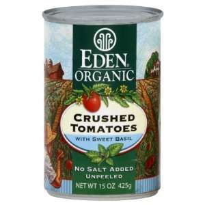 Organic Crushed Tomatoes with Sweet Basil, 15 oz (425 g)
