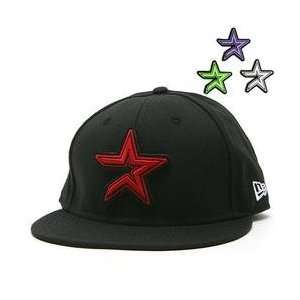Houston Astros Change Up Velcro Logo 59FIFTY Fitted Cap   Black 7 3/4 