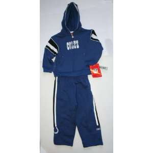   Indianapolis Colts 2 Piece Toddler Sweatsuit Size 2T 