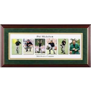  Phil Mickelson 2004 Masters Framed Championship Collage 
