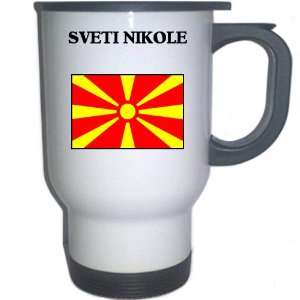  Macedonia   SVETI NIKOLE White Stainless Steel Mug 