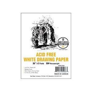  36 IN.X5YD WHITE DRAWING ROLL Arts, Crafts & Sewing