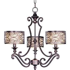  Mondrian 3 Light Chandelier H23.5 W24.5