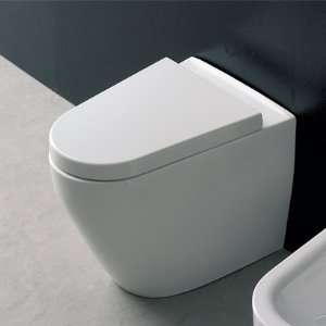  Scarabeo Supported Ceramic Toilet 8048A