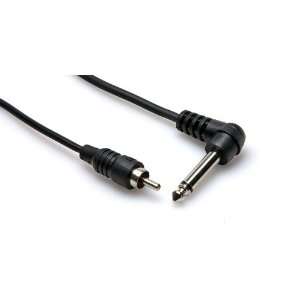   Ts to RCA Unbalanced Interconnect Audio Cable Musical Instruments