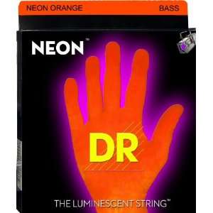   HiDef Orange Bass SuperStrings Light 4 String Musical Instruments