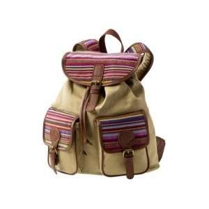  Mossimo Supply Co. Dana Ethnic Stripes Backpack   Natural 