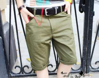Mens Casual Leopard Pocket Design Summer Shorts/Pants  