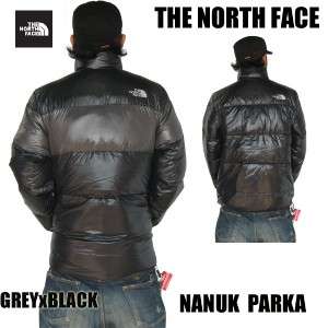  North Face NANUK DOWN JACKET nuptse BLACK BROWN GRAY S M L XL  
