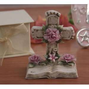  Wedding Favors Pink Cross (Set of 6) Health & Personal 