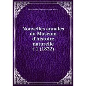   1832) MusÃ©um national dhistoire naturelle (France) Books