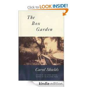 The Box Garden Carol Shields  Kindle Store