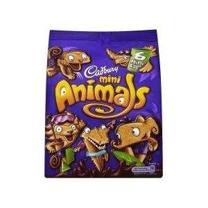 Cadburys Chocolate Animals 6 Mini Packs 22 Gram   Pack of 6  
