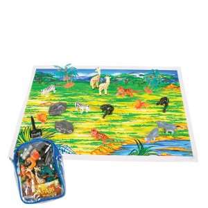  12 Piece Safari Kids Set Case Pack 7 Toys & Games