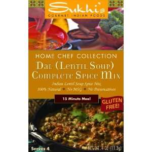 Sukhis Dal (Lentil Soup) Spice Mix, 0.25 Ounce Packets (Pack of 12 