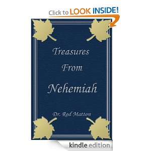 Treasures from Nehemiah (Mattoons Treasures) Rod Mattoon  