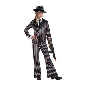 California Costume Collection 33883 Gangster Girl Child Costume Size 