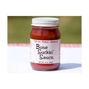 Bone Suckin BBQ Sauce, 16 Ounce Jar Grocery & Gourmet Food