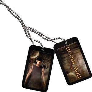 The Twilight Saga New Moon   Jewelry (Dog Tag Necklace   Jacob & Wolf 