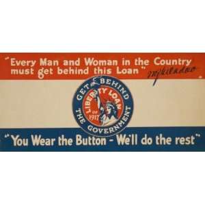  woman in the country must get behind this loan W.G. McAdoo. 12 X 24