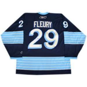   Fleury Autographed Jersey   2011 Winter Classic