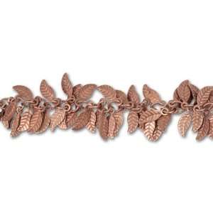  Antique Copper Plated Leaf Chain Arts, Crafts & Sewing