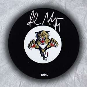 Rob Niedermayer Florida Panthers Autographed/Hand Signed Hockey Puck 