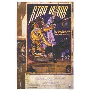  Star Wars Reprint Style D SS 1 Sheet Movie Poster 1995 