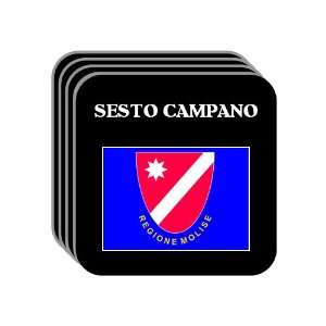 Italy Region, Molise   SESTO CAMPANO Set of 4 Mini Mousepad Coasters