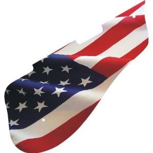  US Patriot Flag Graphical 5120 Pickguard Musical 