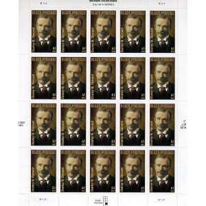  Charles W. Chestnutt 20 x 41 Cent US Postage Stamps Scot 
