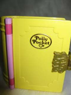 Vintage Polly Pocket Story Book House Toy Playset  