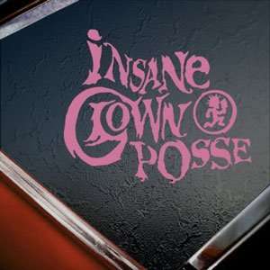  Insane Clown Posse Pink Decal ICP Band Window Pink Sticker 
