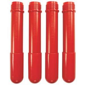  4 Pack of 18 Baseline Extra Table Legs (Candy Apple Red 