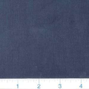  58 Wide Stretch 18 Wale Corduroy Medium Blue Fabric By 