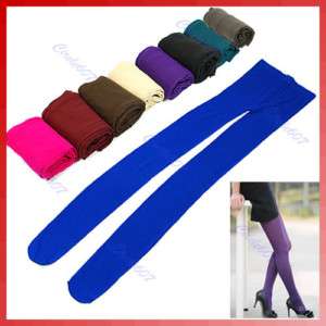 Womens Semi Opaque Tights Pantyhose Colors Stockings  