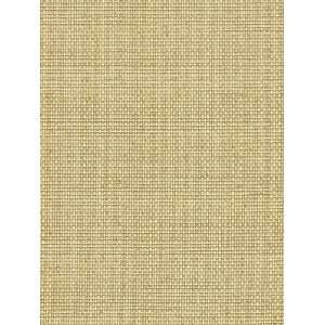   PJ 4485 Oxford Weave   Spring Straw Wallpaper
