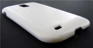 OEM T Mobile D3O White Flex Hard Gel Case Samsung Galaxy S II T989 
