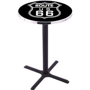  Route 66 Pub Table with 211 Style Base