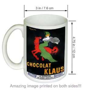  Chocolat Klaus Cappiello Vintage Ad COFFEE MUG Kitchen 