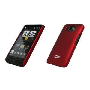  EMPIRE   HTC HD2   Premium Red Stealth Rubberized Snap On 