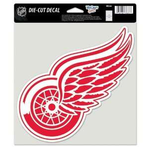   Red Wings 8x8 Die Cut Full Color Decal Made in the USA Automotive