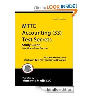 MTTC Accounting (33) Test Secrets Study Guide MTTC Exam Review for 